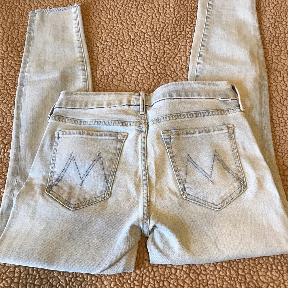 Mother The Looker Ankle Frey Jeans The Angel with no Wings. Limited edition 🔥 - Picture 5 of 9